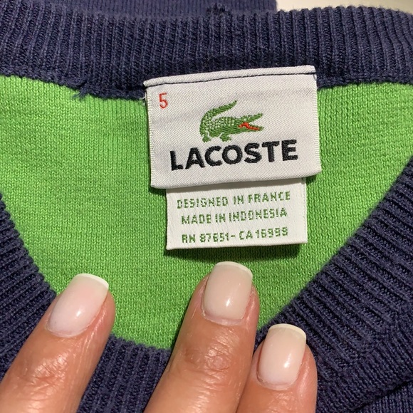 Lacoste Sweater - Picture 2 of 6